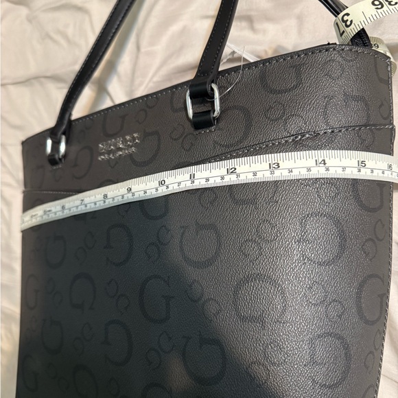 GUESS Charcoal Black Women's Tote - Picture 6 of 7